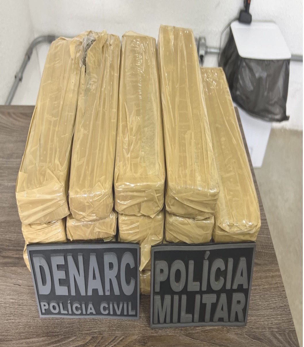 Carga com 14 kg de maconha é interceptada em transportadora em Teresina